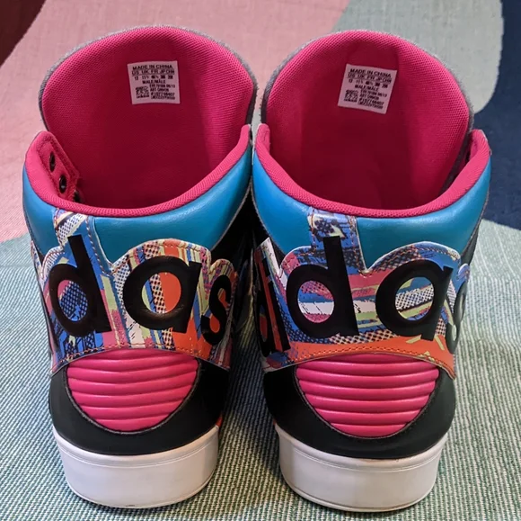 Adidas NEO Raleigh Men's Sneakers Colorful Blast - Big Logo - Picture 11 of 12